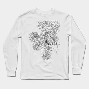 Monstera Tree Long Sleeve T-Shirt